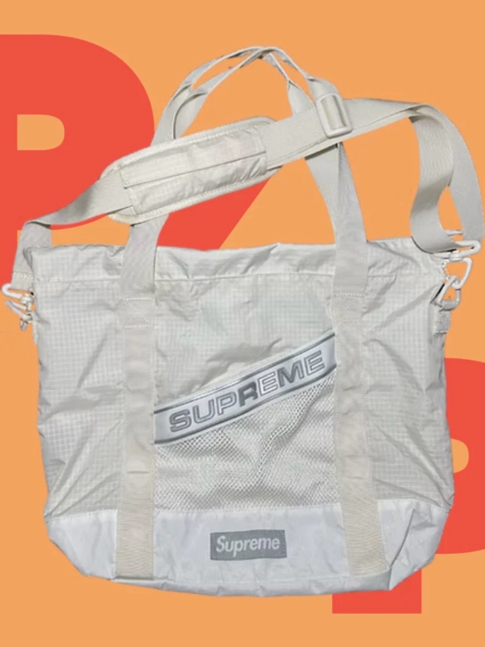Supreme Logo Tote Bag